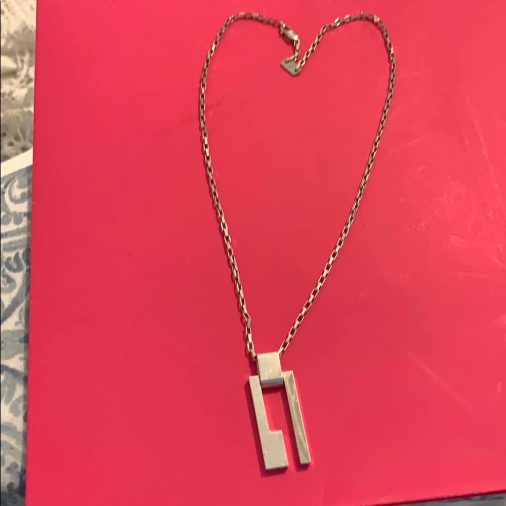Sterling silver Gucci G Necklace
